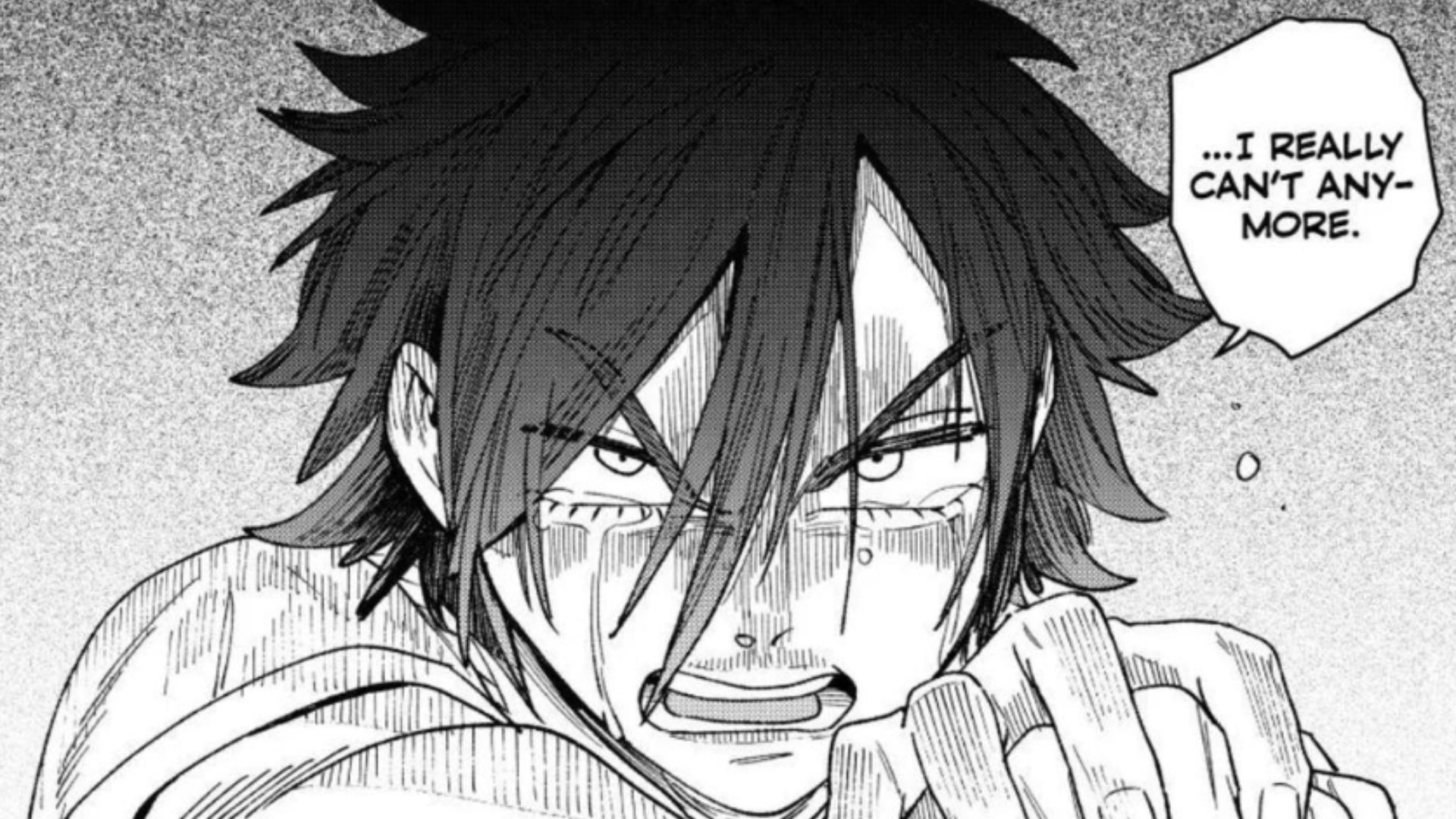 Yuzuriha snaps and shows his fighting power (Image Source: K Manga)