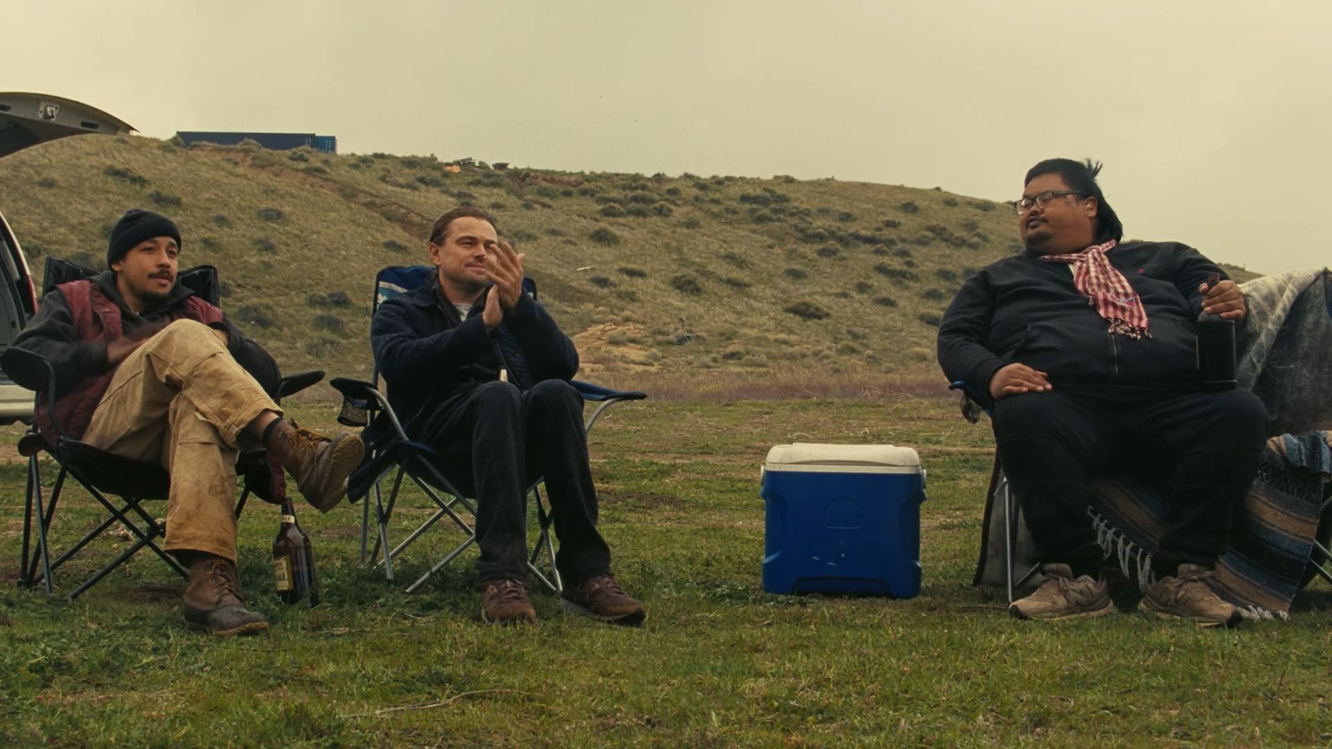 Leonardo DiCaprio plays Bob Ferguson in One Battle After Another. (Image via YouTube/Warner Bros.)