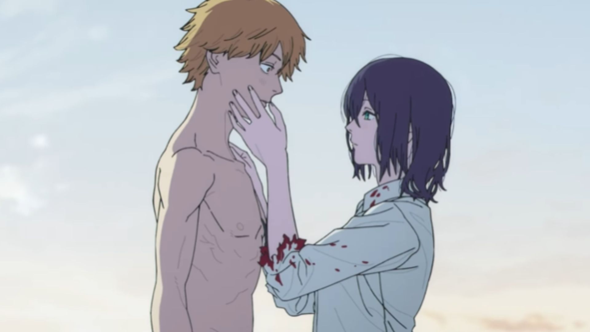 Denji and Reze as seen in the movie (Image Source: MAPPA Studio)