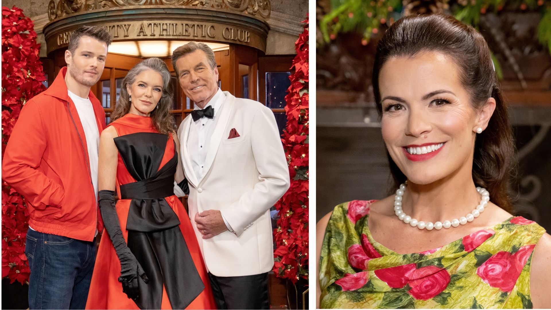 Kyle, Diane, and Jack; and Chelsea on The Young and the Restless | Image: JPI