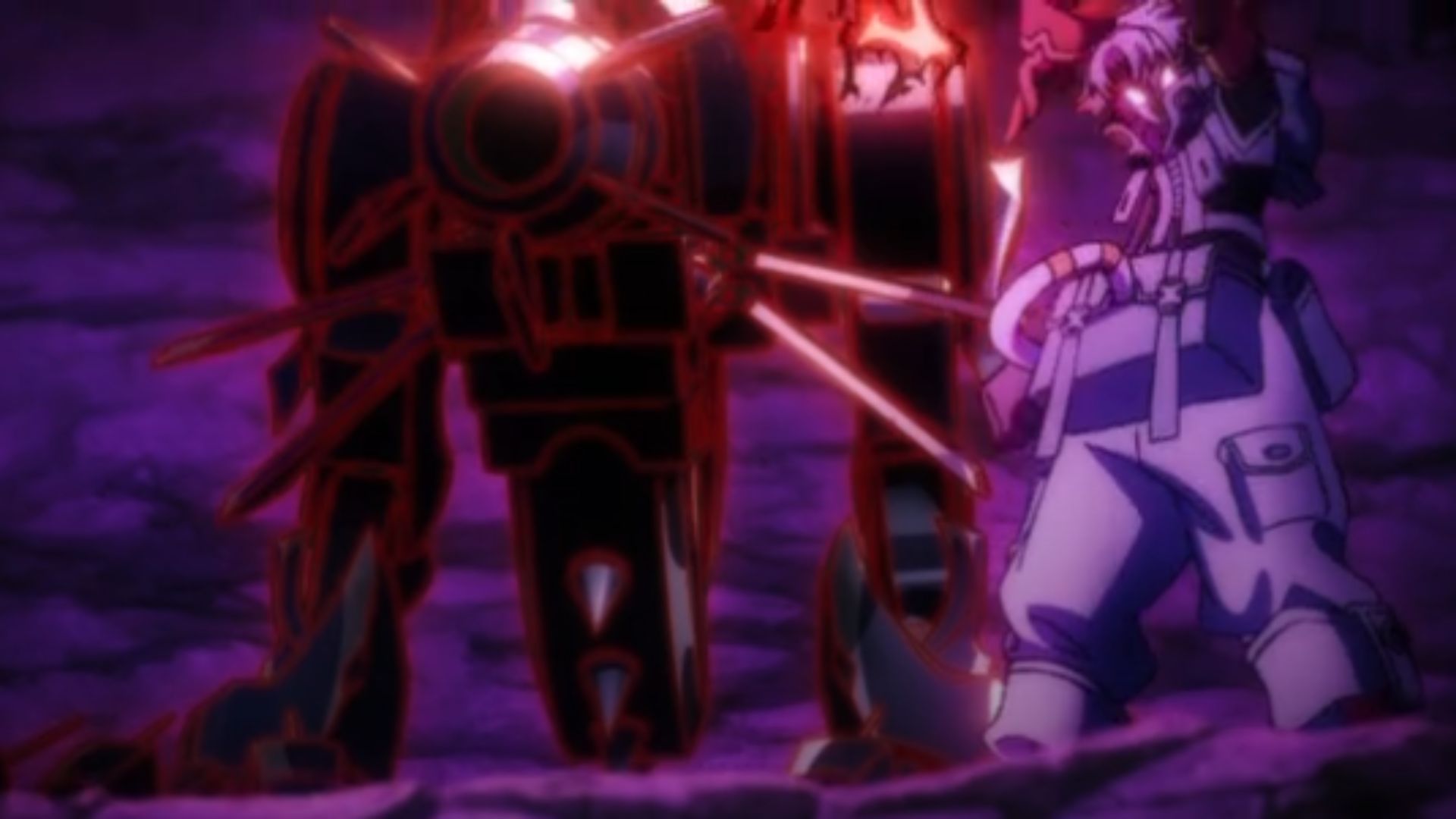 Rudo&#039;s Railgun made through his 3R (Image Source: Studio Bones)