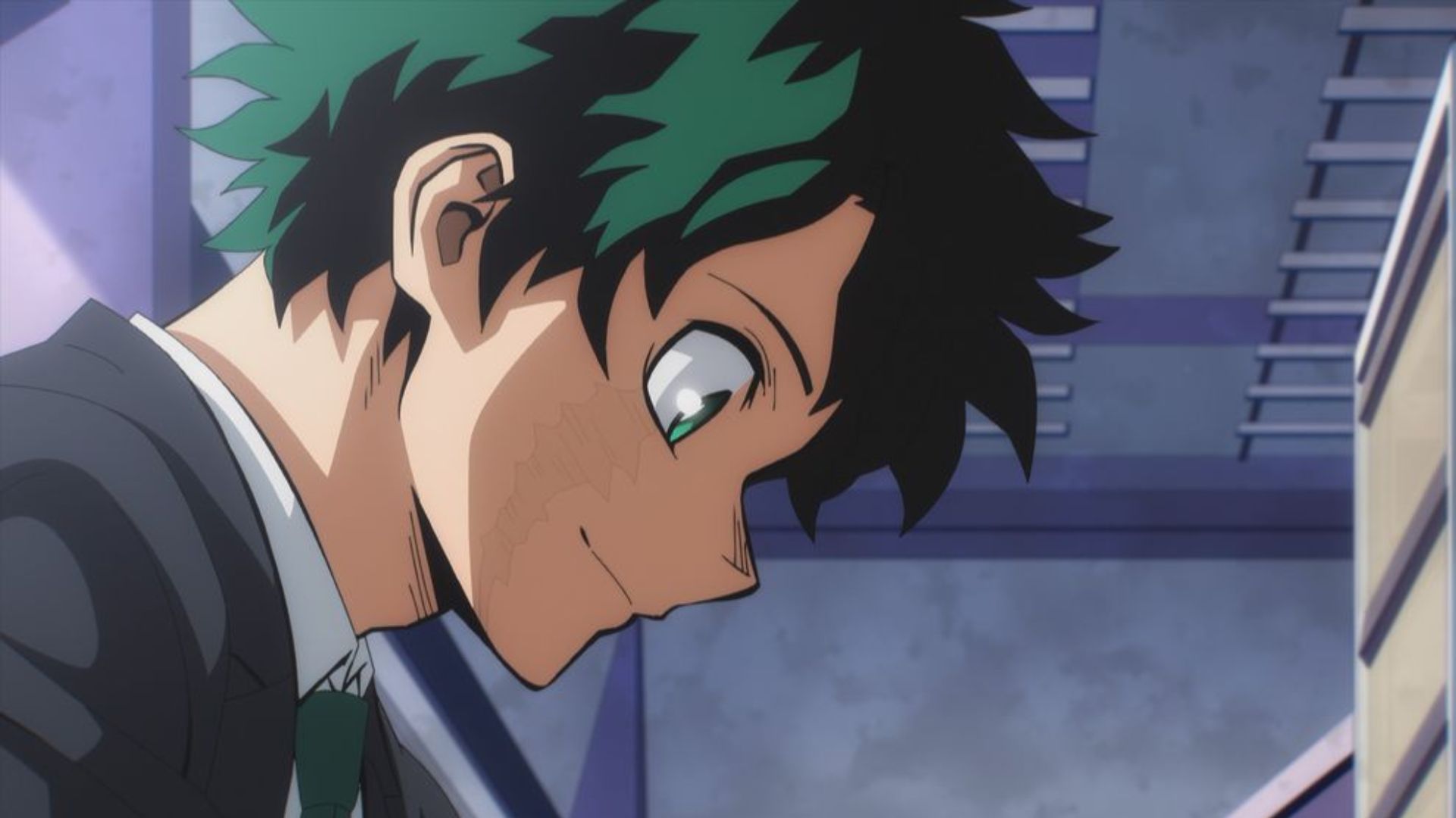 Deku as seen in My Hero Academia Final Season Episode 11