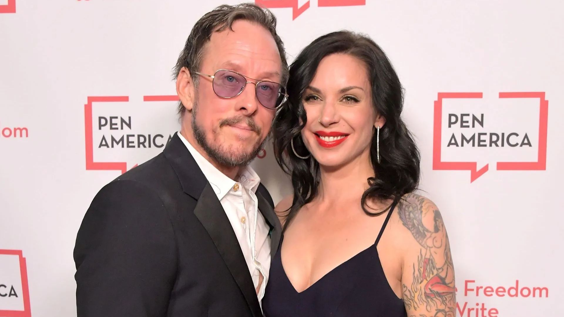 Scott Shriner and Jillian Lauren