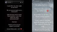 Noah Weiland's troubling posts a week after his father's tenth death anniversary. (Image via Instagram)