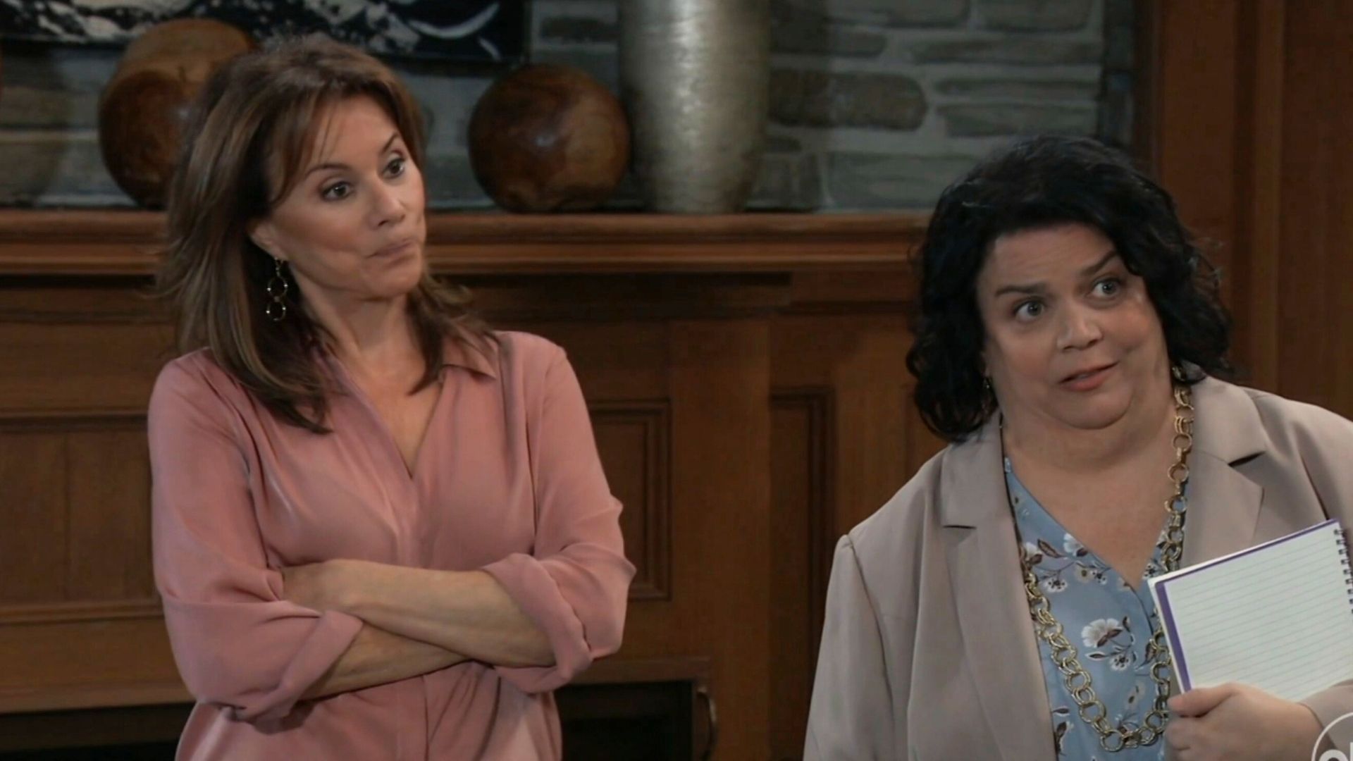 Alexis had to endure Drew | Image: ABC