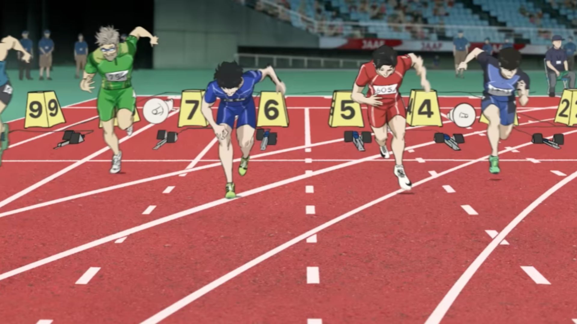 100-meter sprint event (Image Source: Rock &#039;n&#039; Roll Mountain Studio)