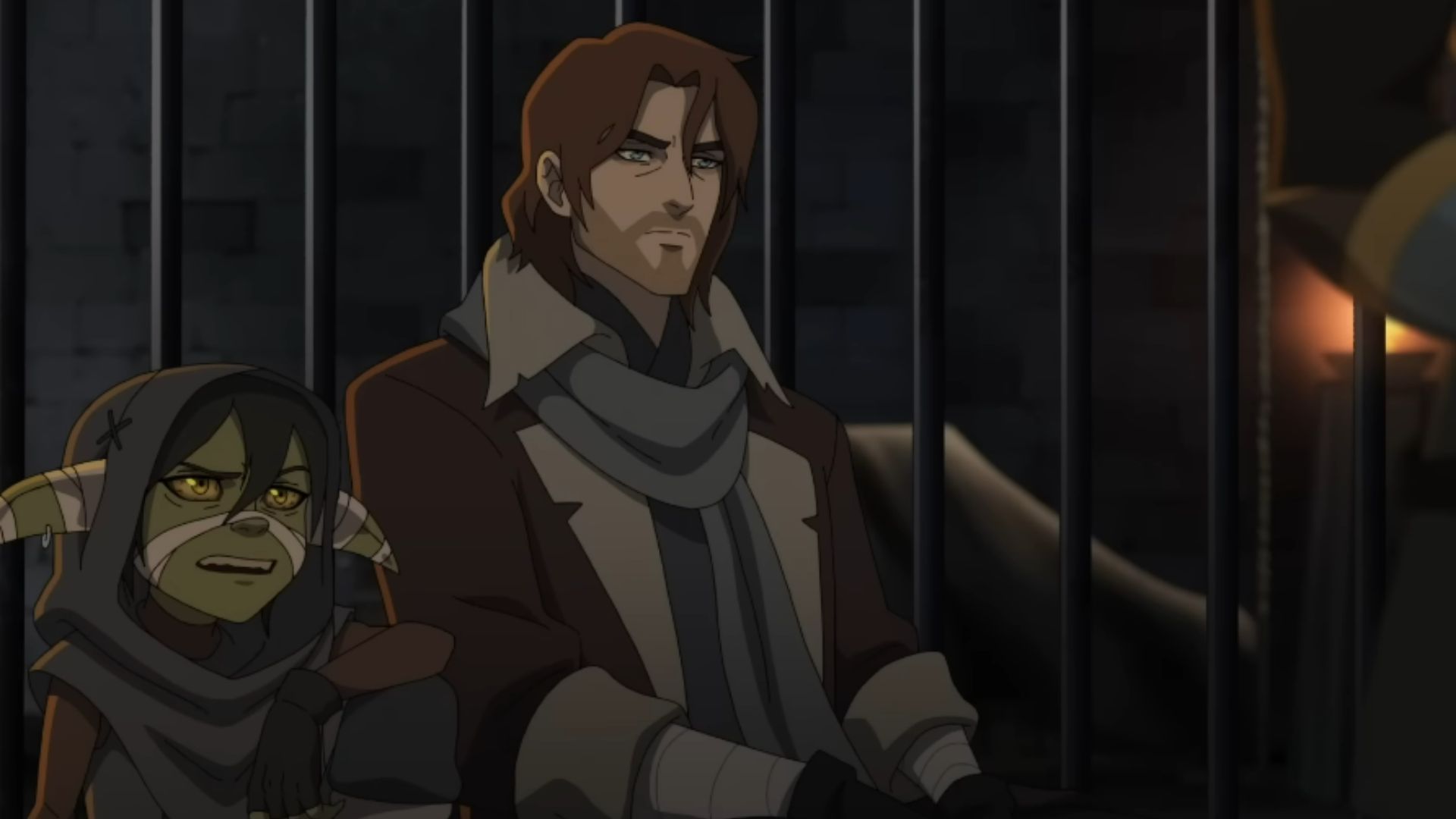 Nott &amp; Caleb from The Mighty Nein (Image Via: Prime Video, YouTube)