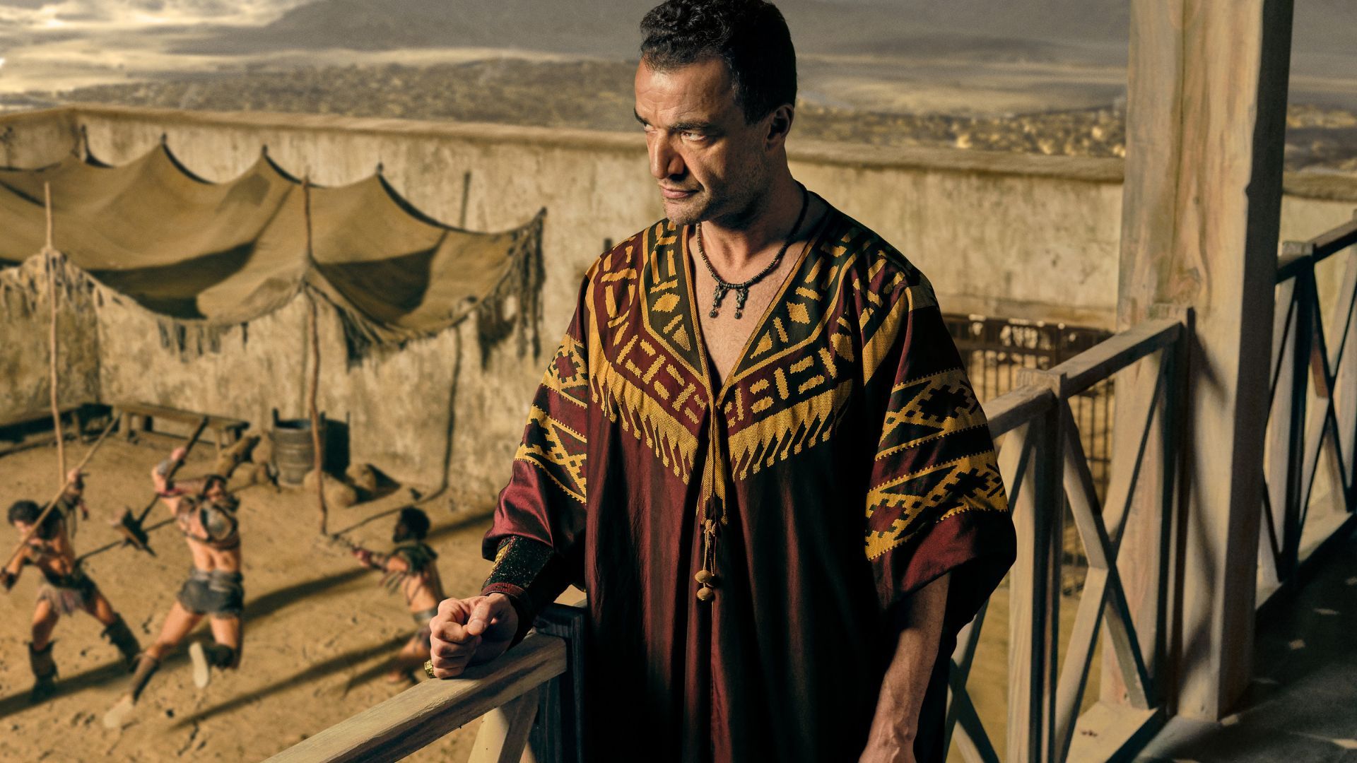 A still from Spartacus: House of Ashur (Image Via: X/@spartacus_starz)