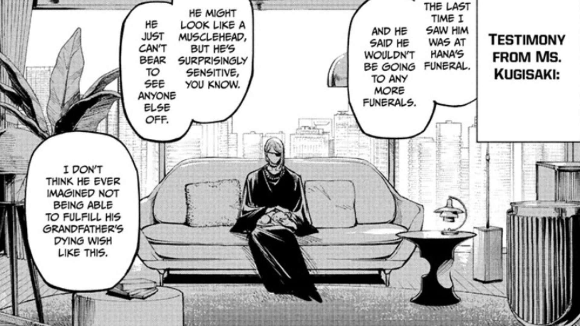 Kugisaki tells why they can&#039;t get hold of Yuji (Image Source: VIZ)