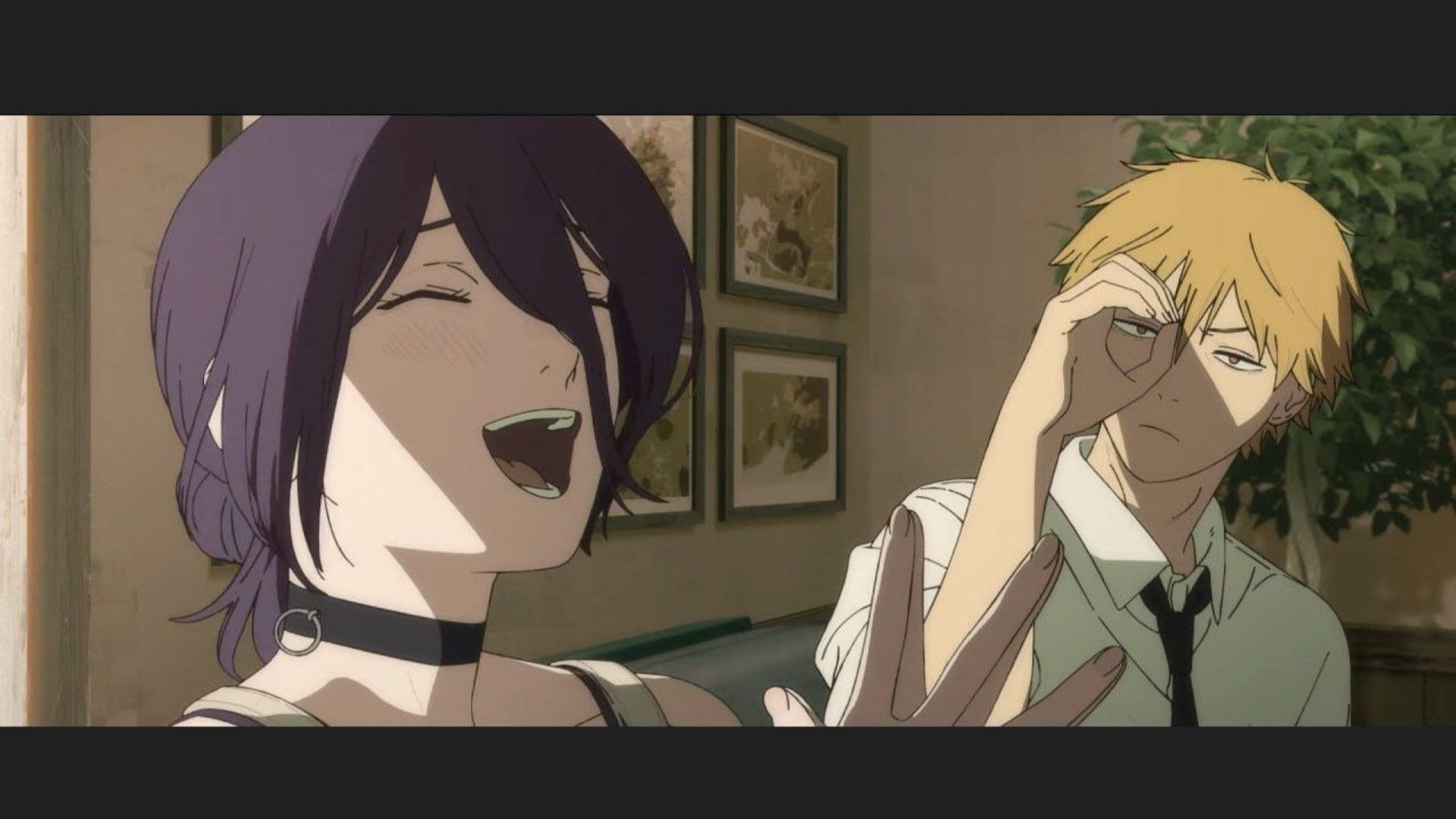 Reze and Denji in the movie (Image Credit: MAPPA)