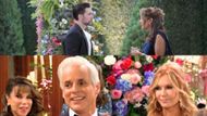 Cane and Lily, and (Esther!) and Michael and Lauren on The Young and the Restless | Image: JPI, CBS