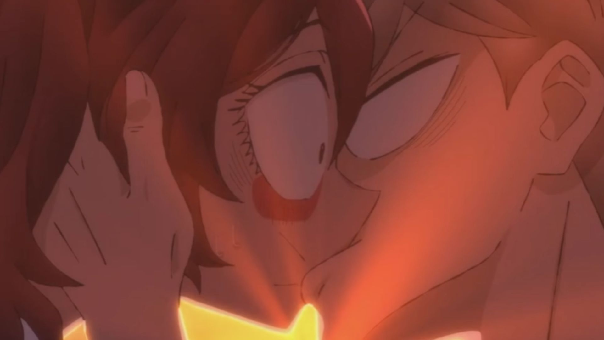 Sanda too kisses back Niko (Image Source: Science SARU)