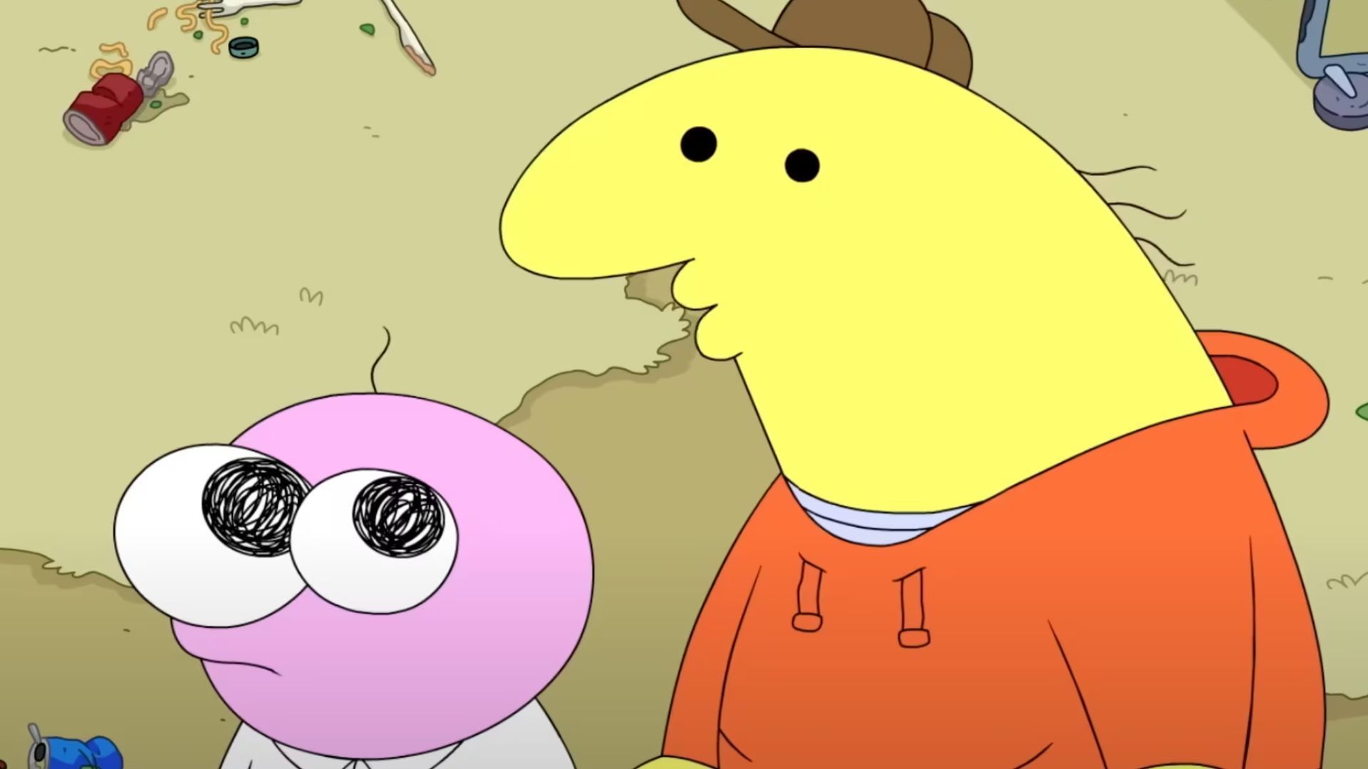 Michael Cusack and Zach Hadel reflect on Smiling Friends&rsquo; future as Season 3 ends (Image via Adult swim)