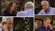 The Young and the Restless: Michael Baldwin talks to Diane Jenkins and Victor Newman | Image: CBS