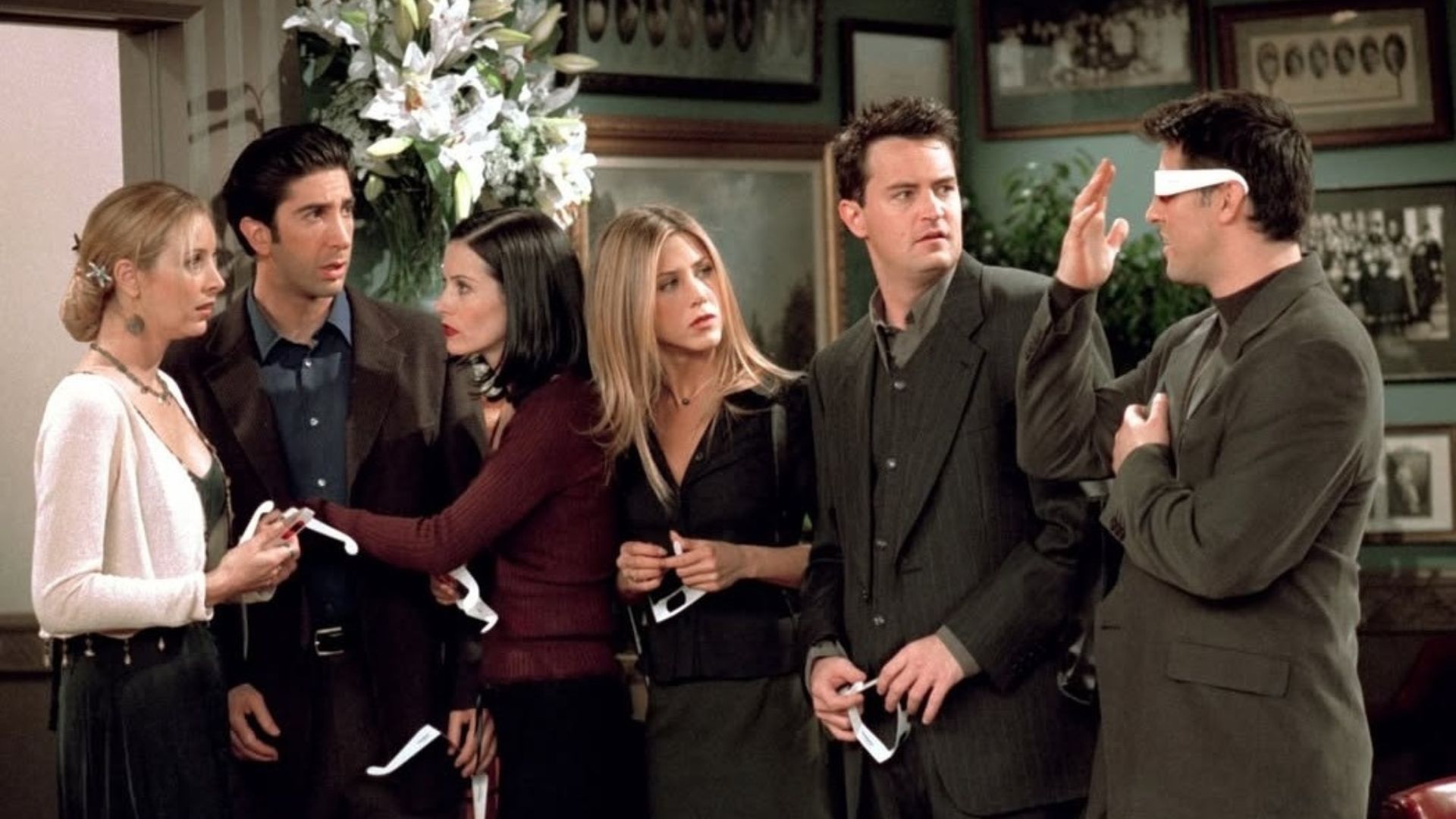 Friends Season 8 Episode 21 cast and character guide (Image Via Instagram/@friends)