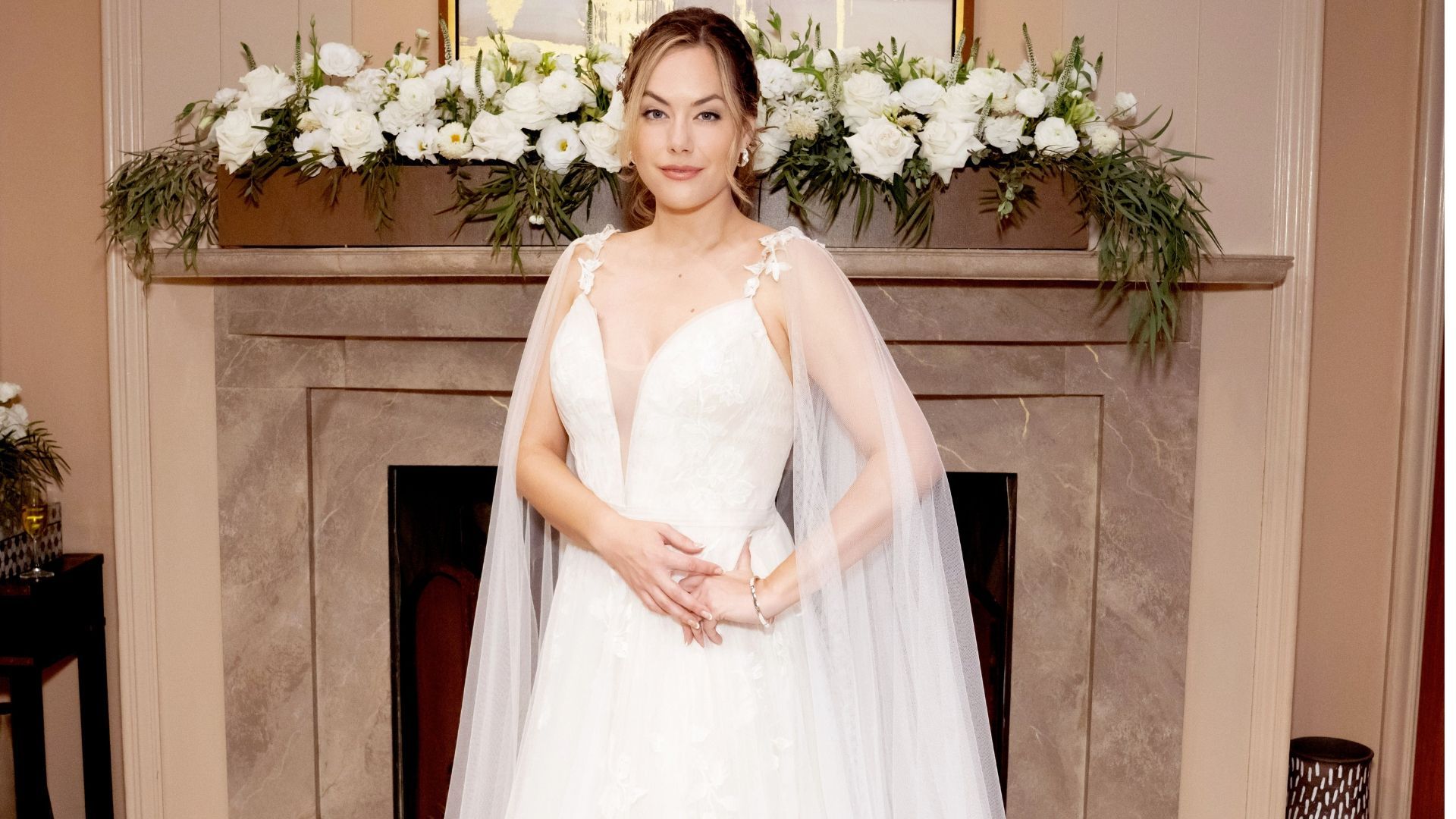 Hope is a picture in white to marry Liam | Image: JPI