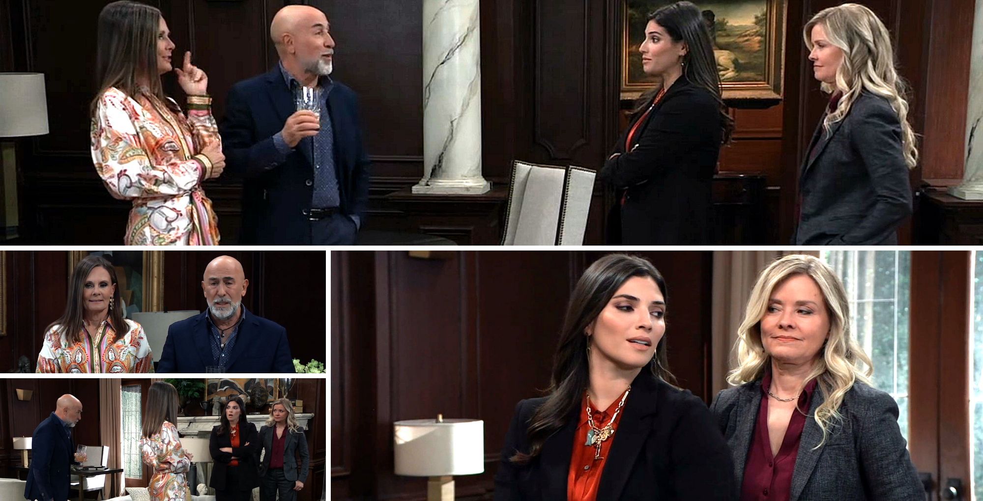 General Hospital&#039;s Lucy, Sidwell, Brook Lynn, and Felicia. | Image Source: ABC