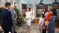Martin, Drew, Willow, Scout, Nina, Alexis, and Elizabeth comprised the ceremony on General Hospital | Image: ABC