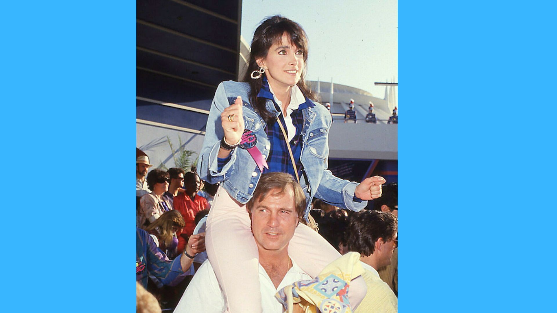 Connie Sellecca and her former husband, Gil Gerard, of Days of our Lives | Image: JPI