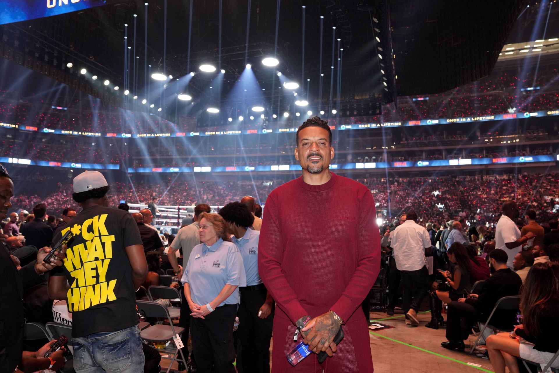 Matt Barnes at Netflix&#039;s Canelo vs Crawford - Fight Night - Source: Getty