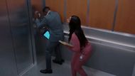 Beyond the Gates: Cursed elevator strikes again trapping Shanice and Ted | Image: CBS