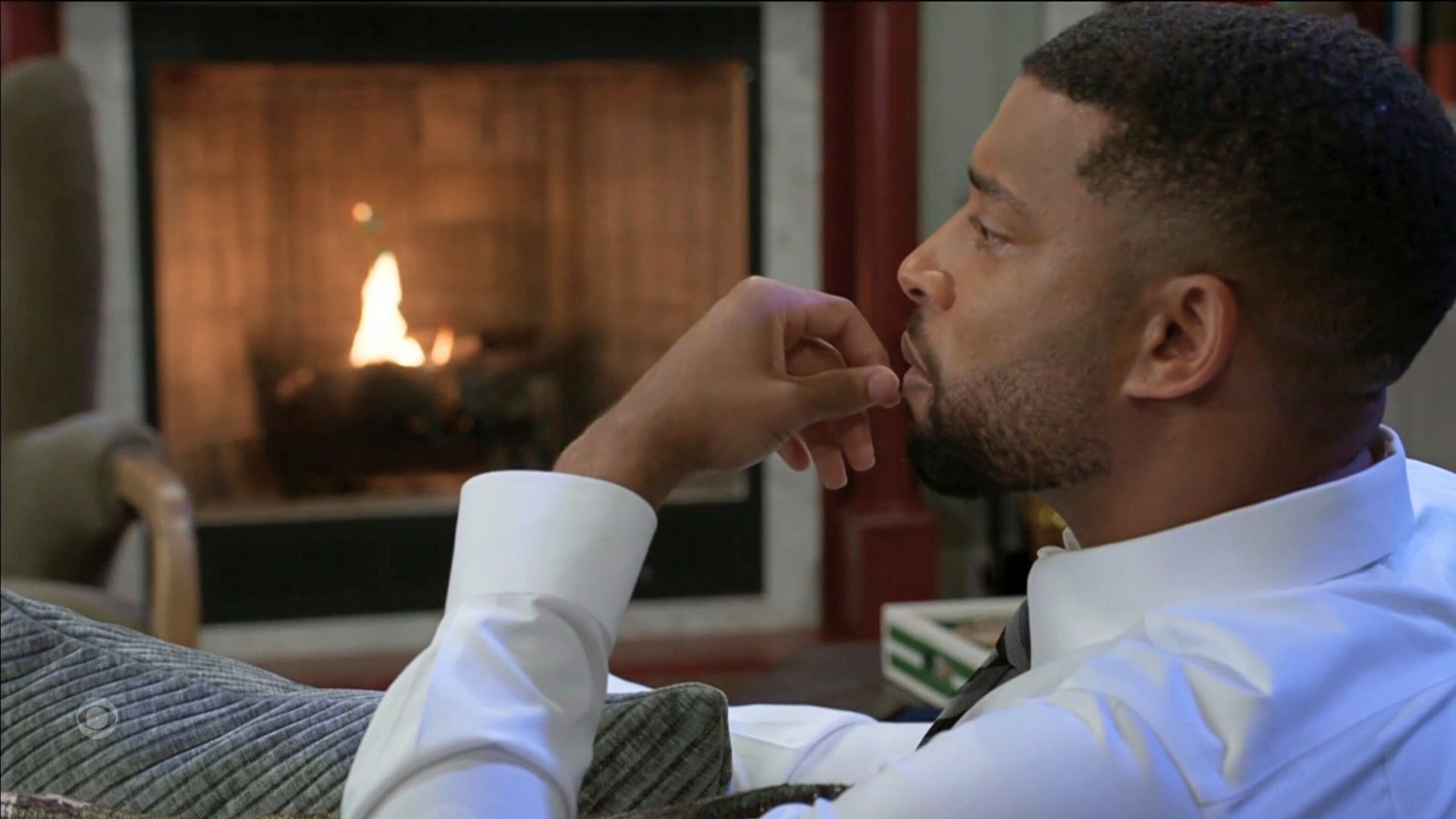 Beyond the Gates: Is Martin pondering how he will have the best Christmas tree? | Image: CBS