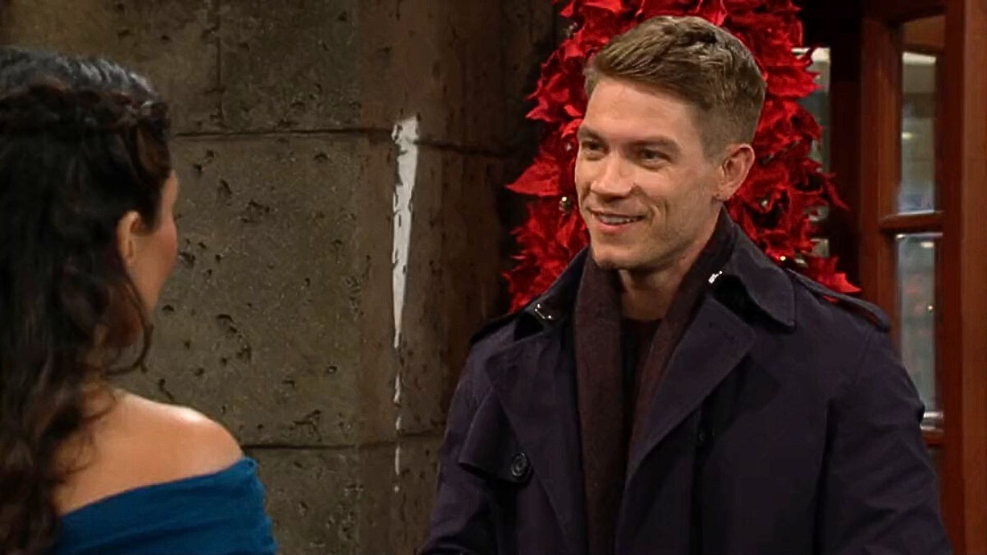 Noah was happy to run into Audra on The Young and the Restless | Image: CBS