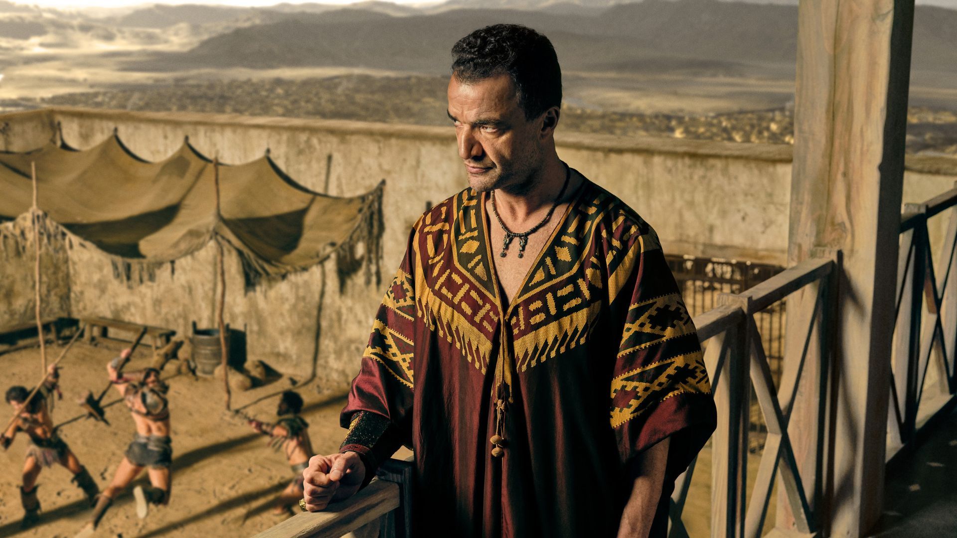 A still from Spartacus: House of Ashur (Image Via: X/@spartacus_starz)
