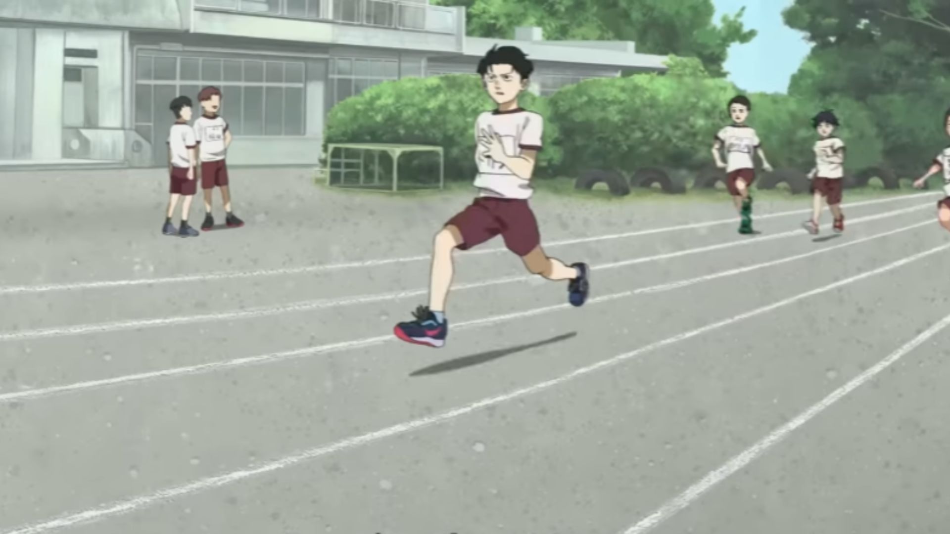 Togashi&#039;s sprint during school days (Image Source: Rock &#039;n&#039; Roll Mountain Studio)