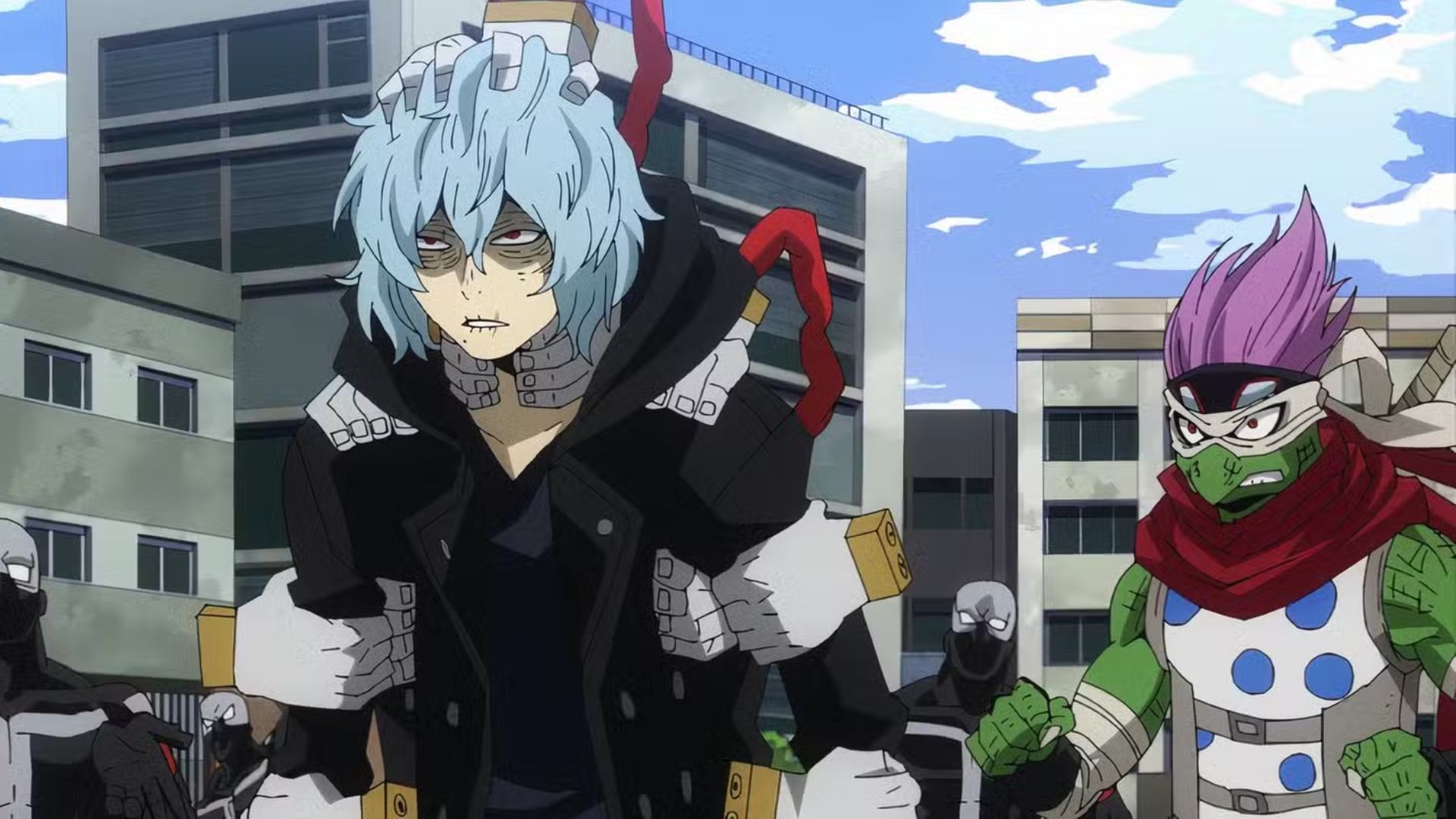 Shigaraki and Spinner (Image Credits: Studio Bones)