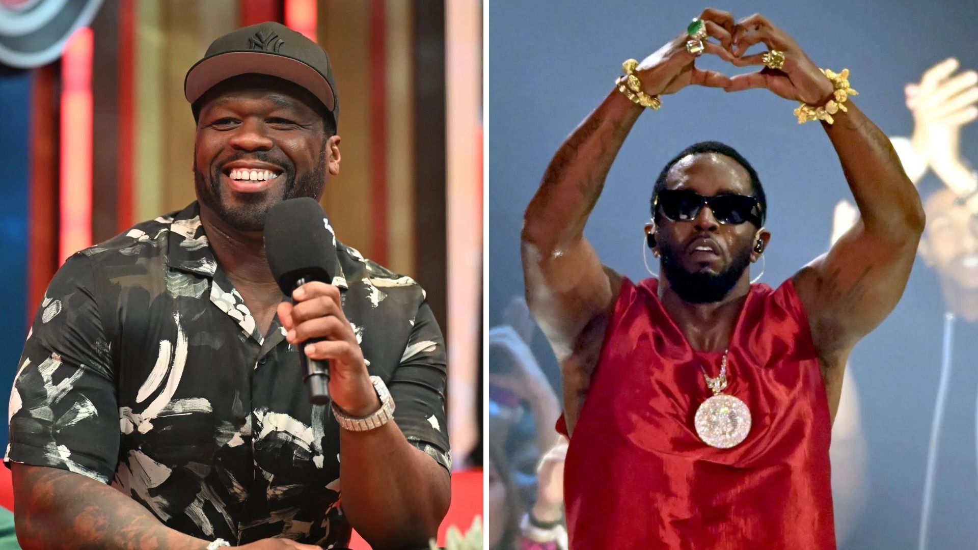 50 Cent speaks on his documentary about Diddy (Image via Getty)