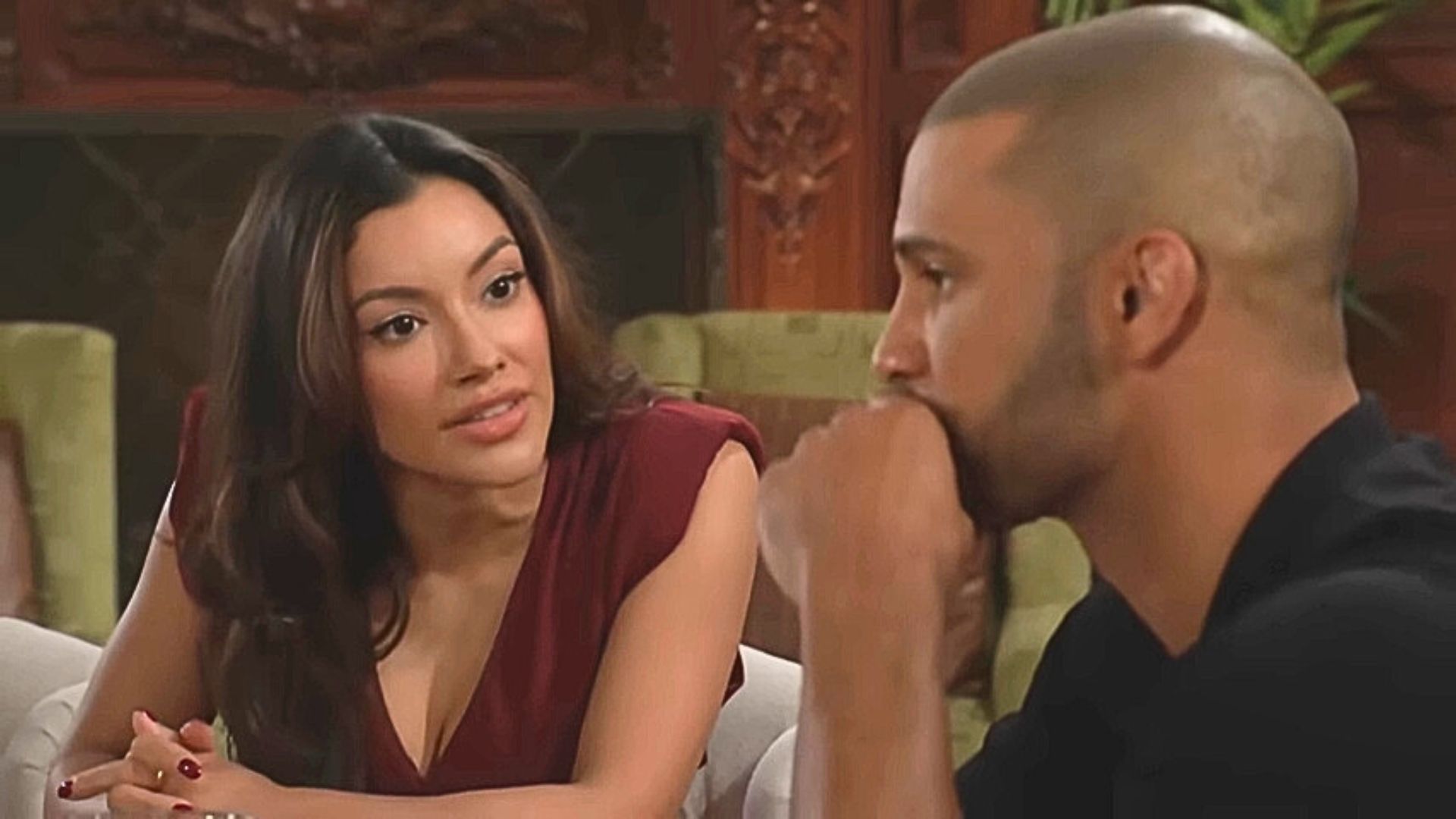 Zuleyka Silver and Nathan Owens on The Young and the Restless | Image: YouTube