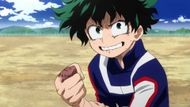 Deku, in the early parts of the show (Image Credit: Studio Bones)