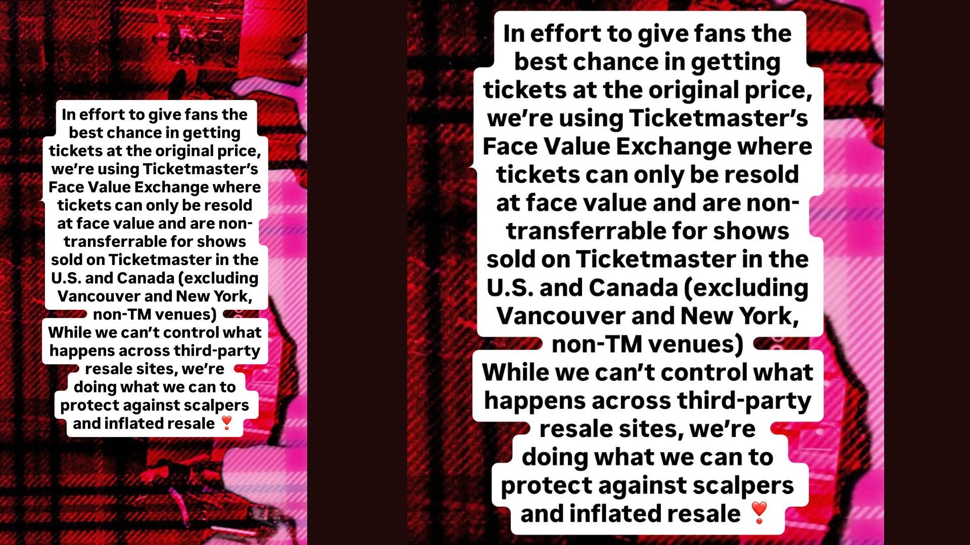 PinkPantheress&#039;s Instagram story (Image via Instagram/@pinkpantheress)