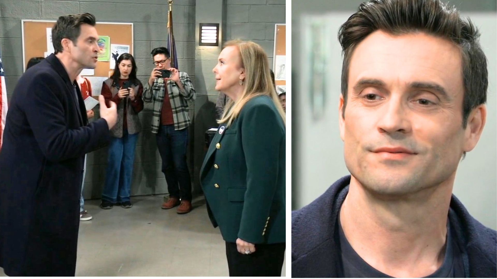 Daniel Goddard and Genie Francis on General Hospital | Image: ABC