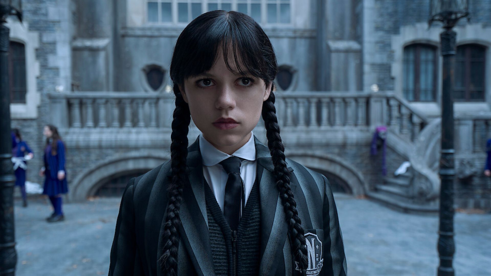 Jenna Ortega as Wednesday Addams (Image via Netflix)