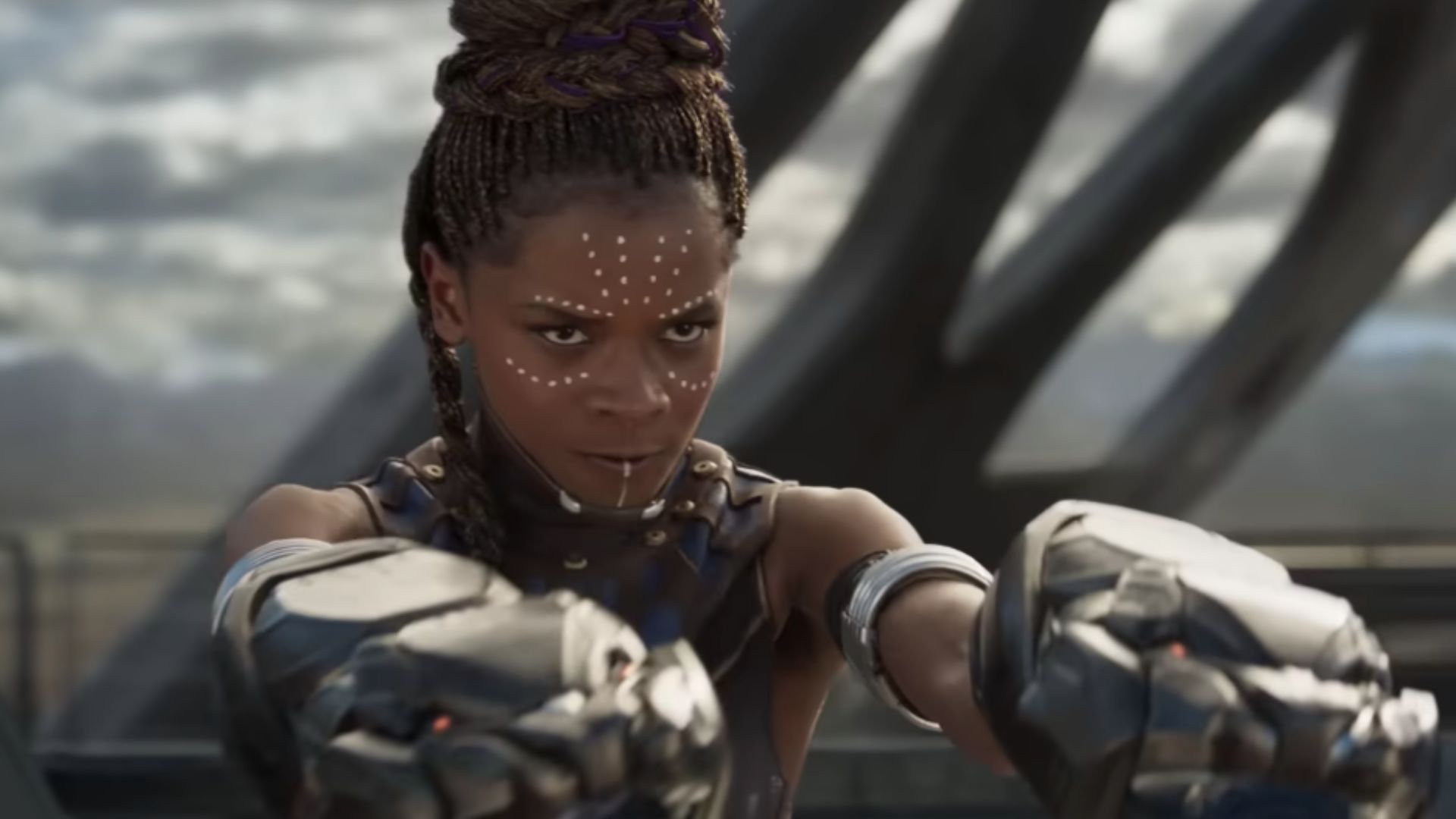 Letitia Wright as Shuri in Black Panther