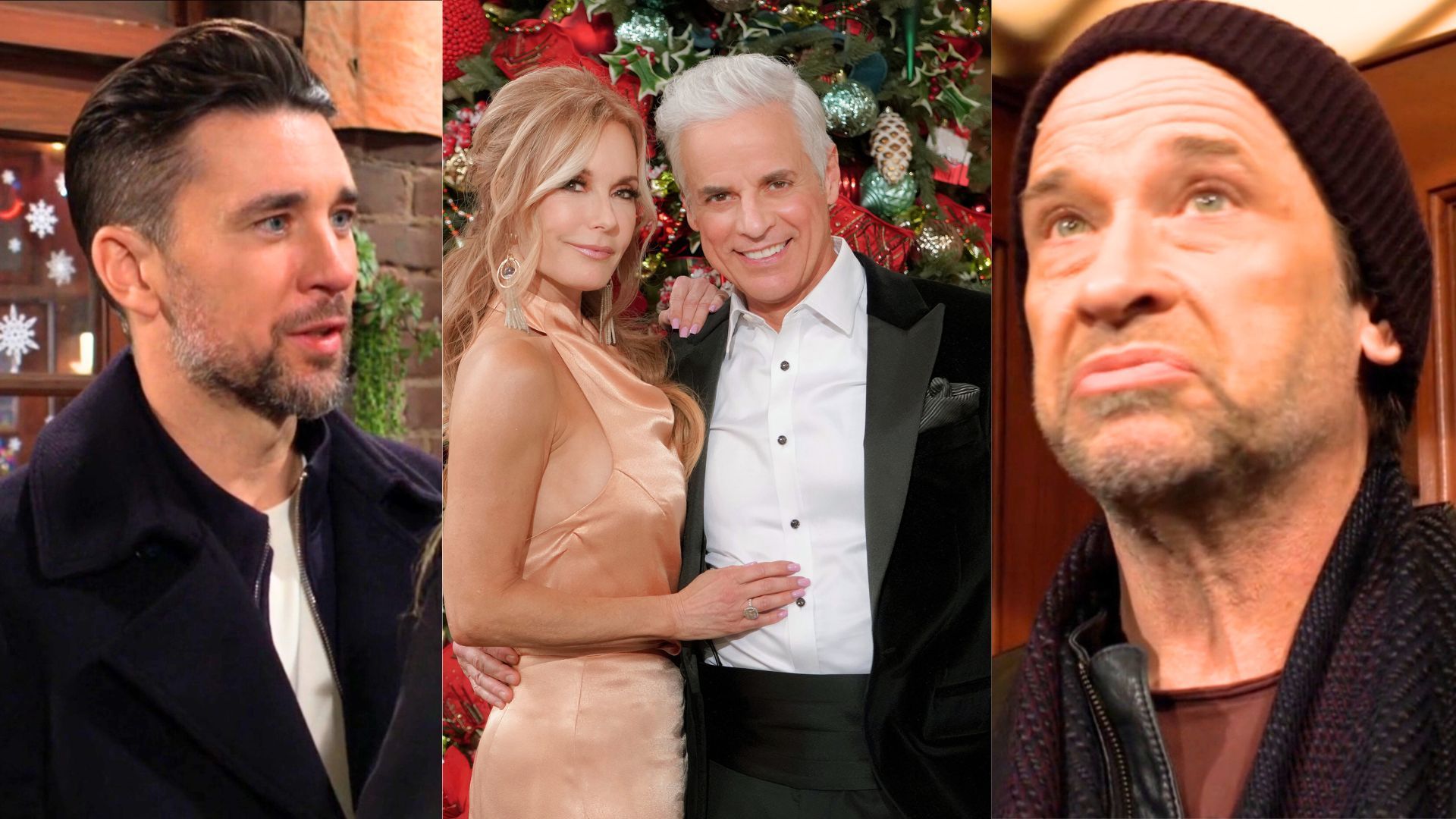 Cane, Michael and Lauren, and Matt on The Young and the Restless | Image: CBS, JPI, CBS