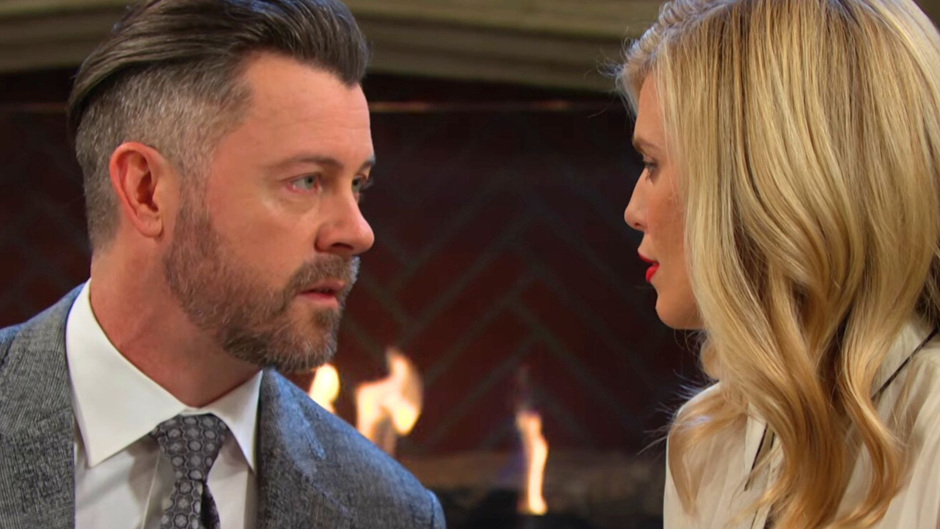 EJ and Cat nearly kiss on Days of our Lives | Image: Peacock