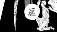 The Doll Devil talking from Tolka's body (Image Credit: Shueisha)