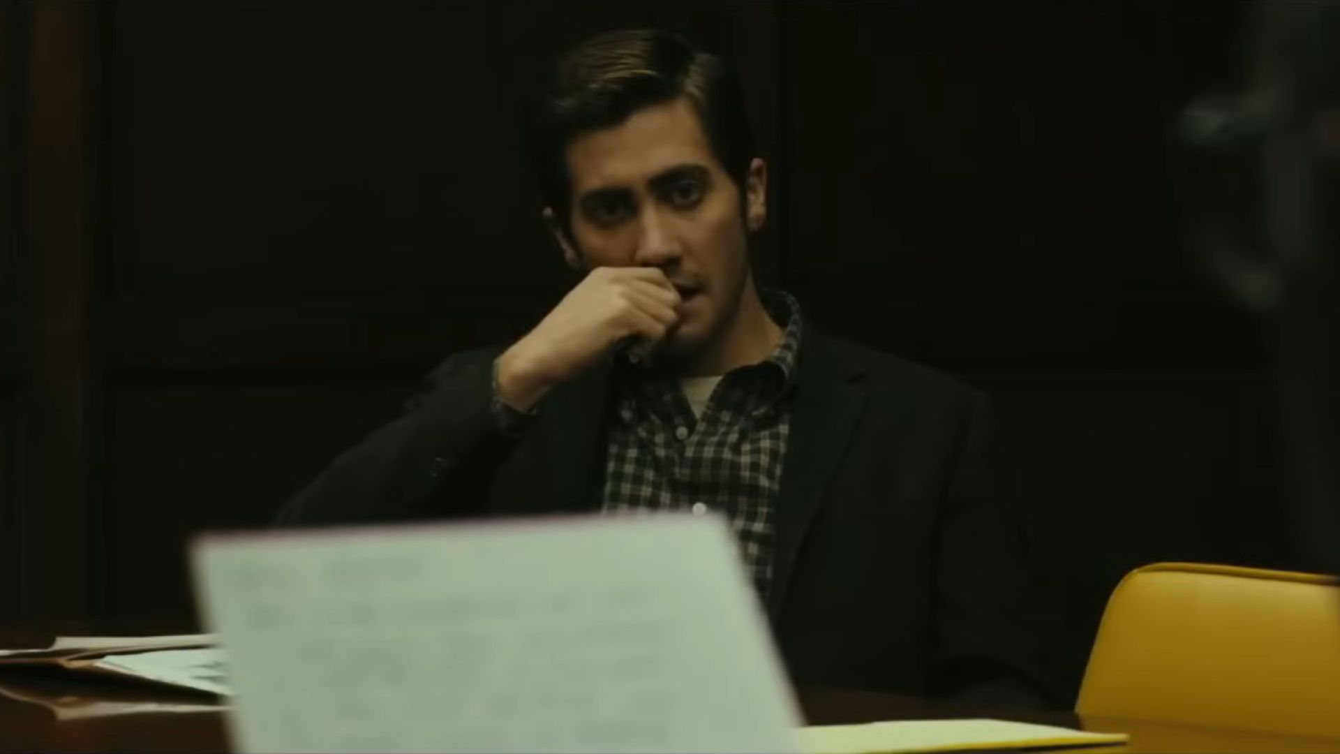 Jake Gyllenhaal as Robert Graysmith in Zodiac