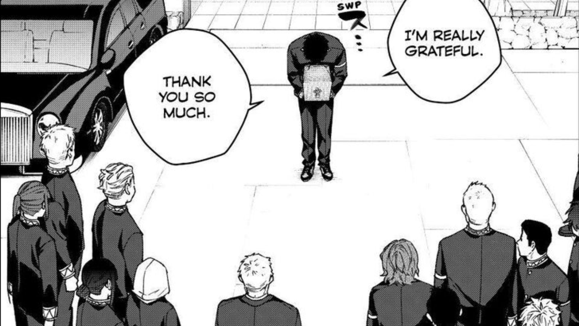 Aftermath of funeral in Wind Breaker Chapter 201