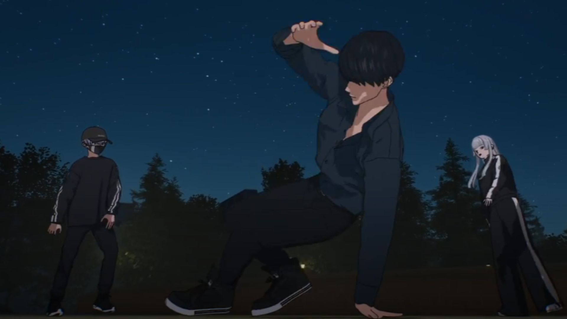 Kabo showing his newly learned dance style (Image Source: Studio Madhouse)