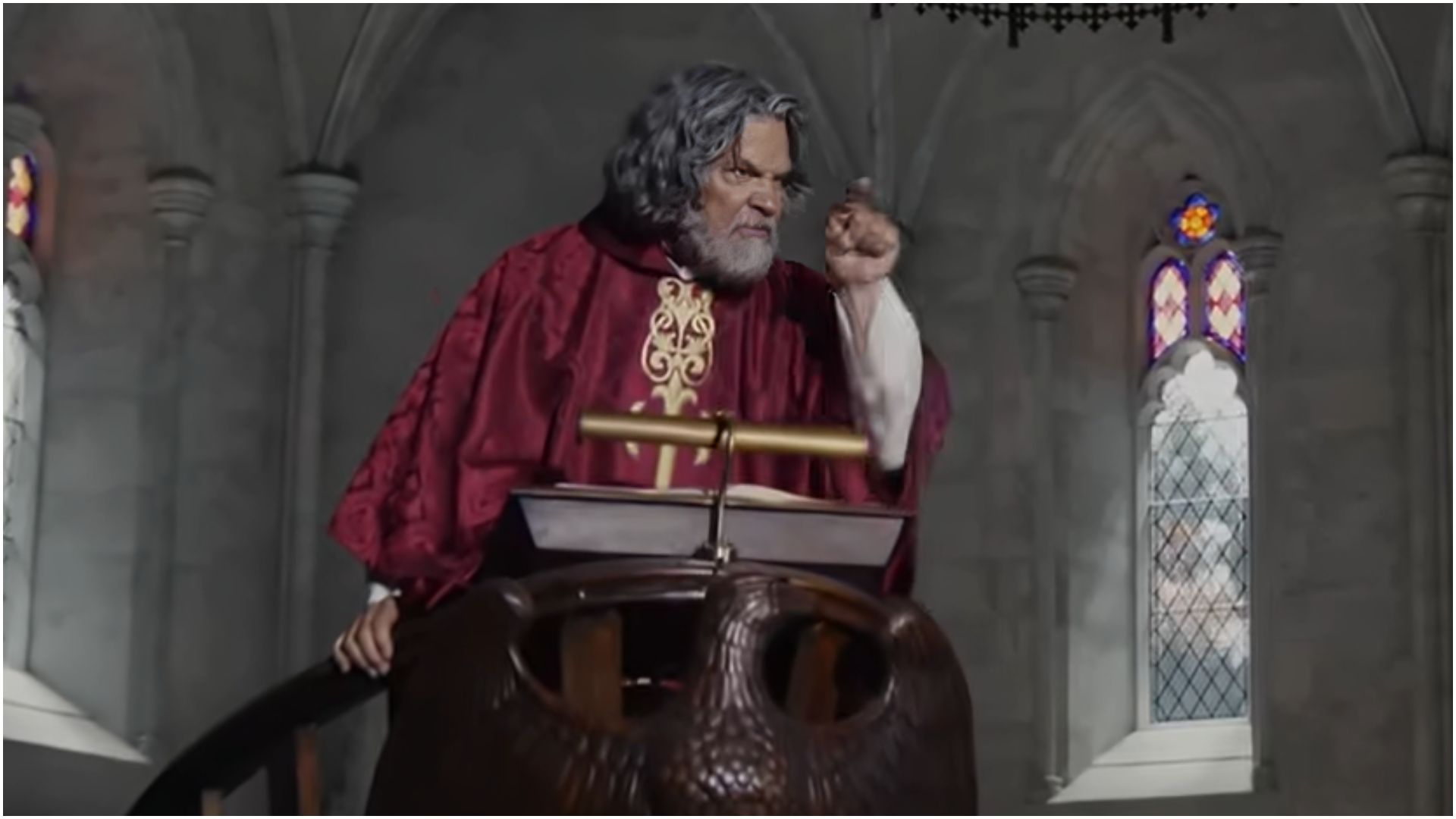 A still from Wake Up Dead Man | Image via Netflix