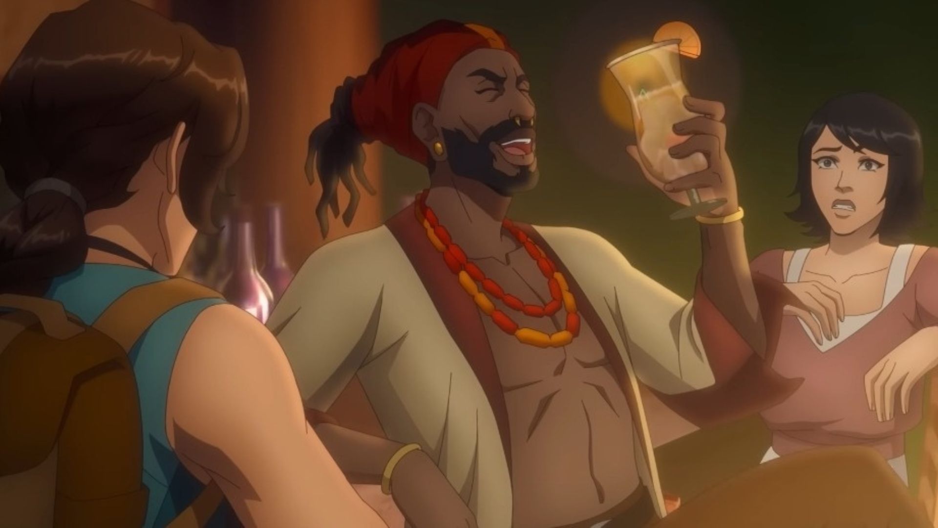 Cast guide for Tomb Raider: The Legend of Lara Croft (Image Via YouTube/@Netflix)