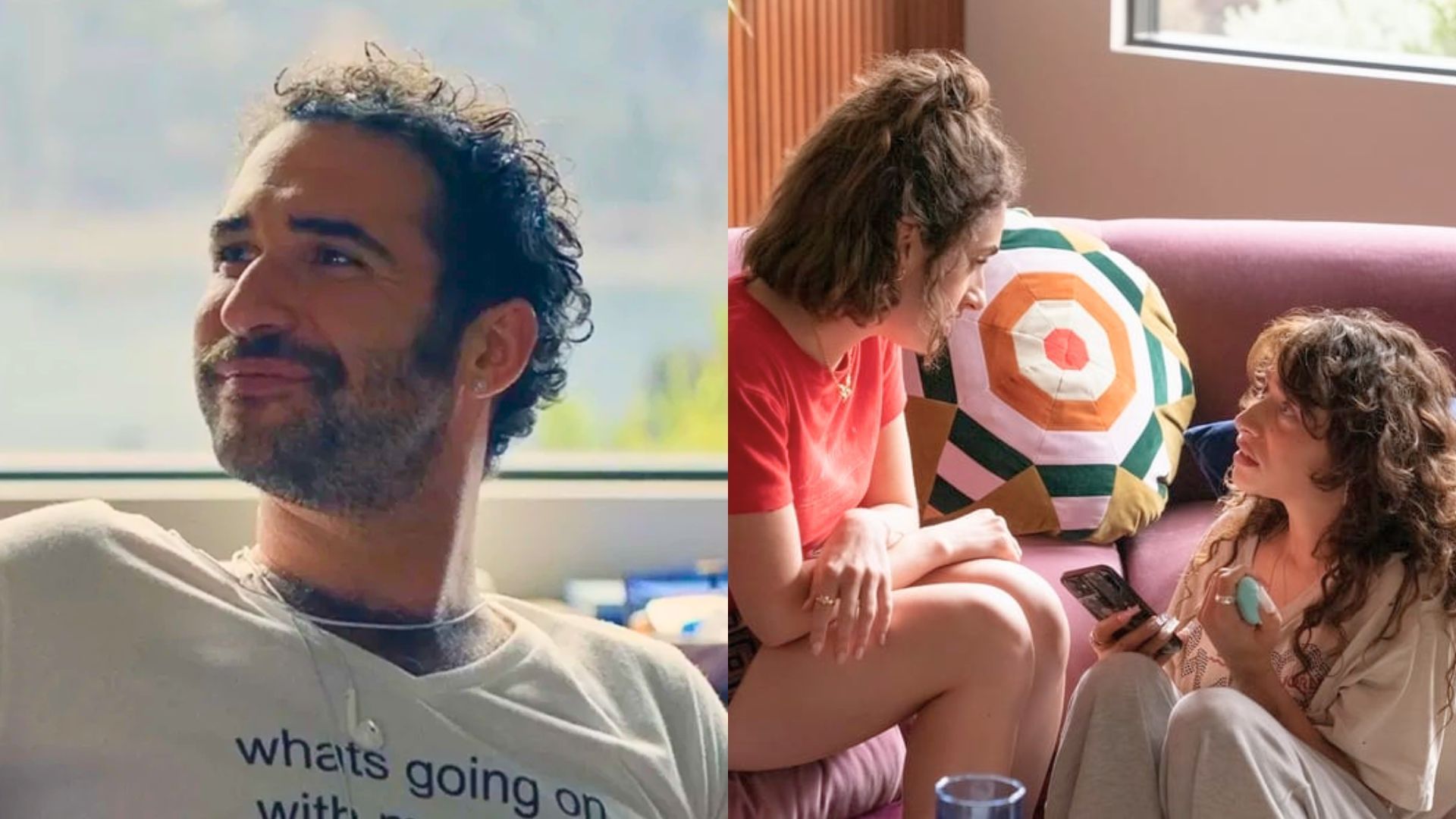 Charlie&rsquo;s mention of a &ldquo;Birthright group chat&rdquo; in I Love LA Episode 3 sparked a wave of controversy (Image via HBO Max)