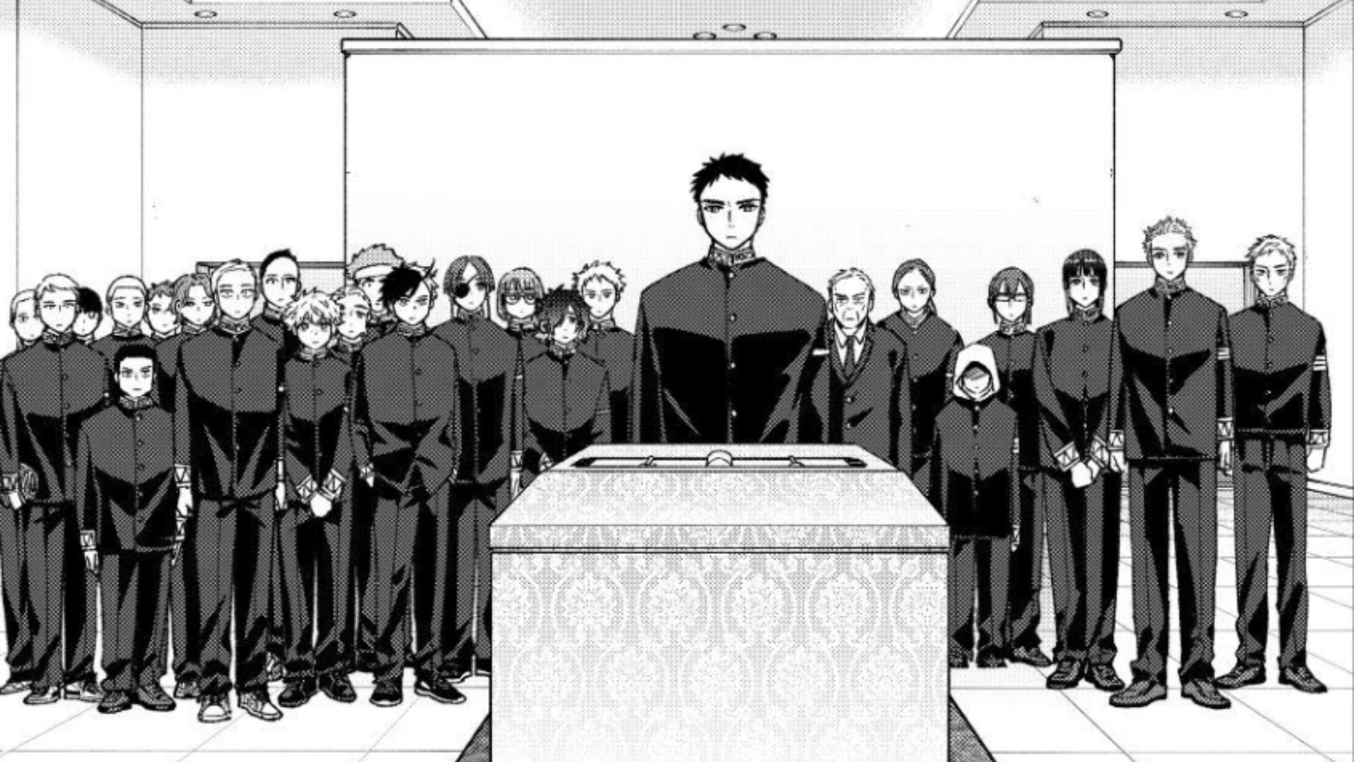 Momijikawa&#039;s grandmother&#039;s funeral scene (Image Source: K Manga)