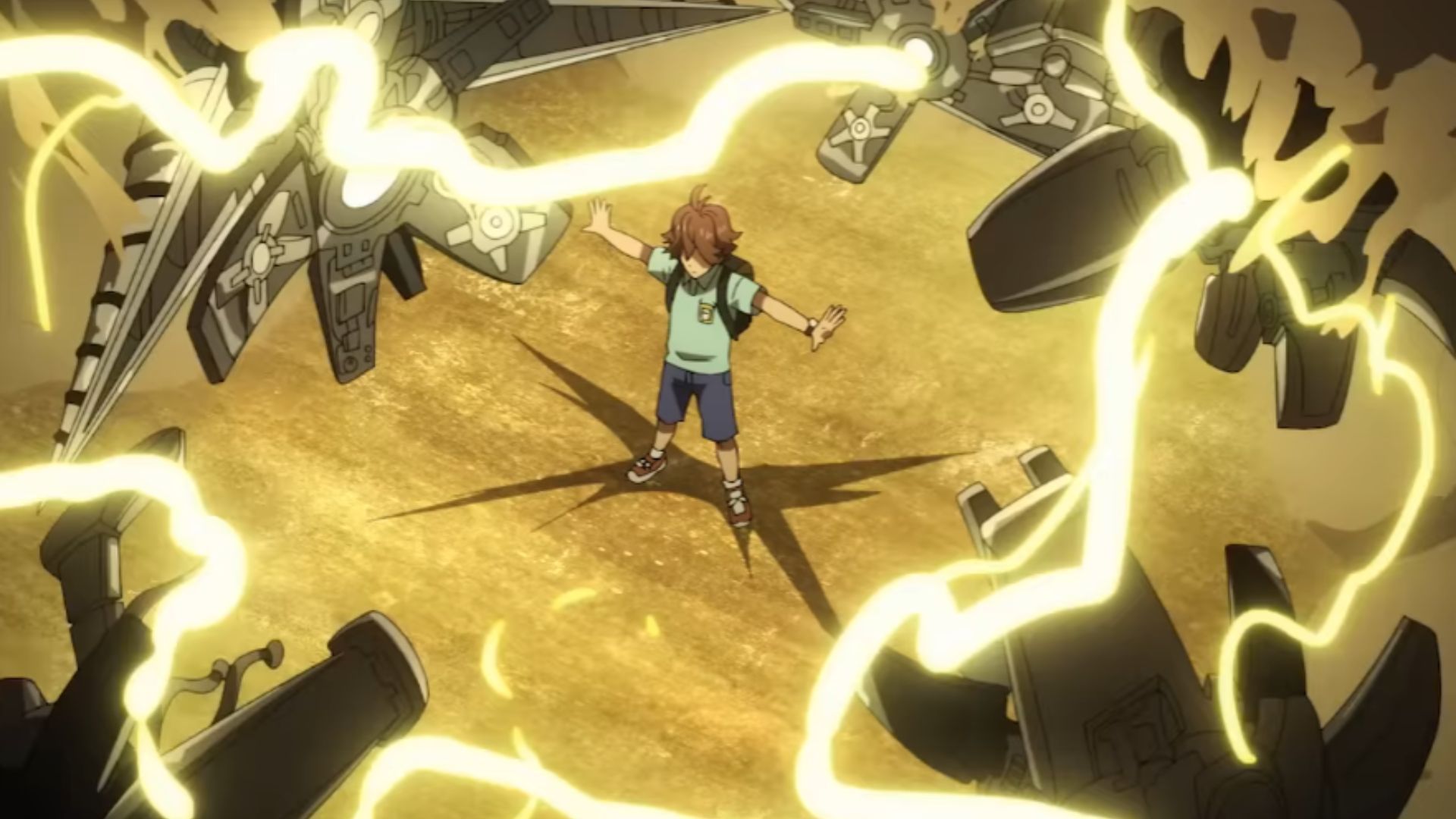 Child Emperor calling his tools in One Punch Man Season 3 Episode 9 (Image Source: Studio J.C. Staff)