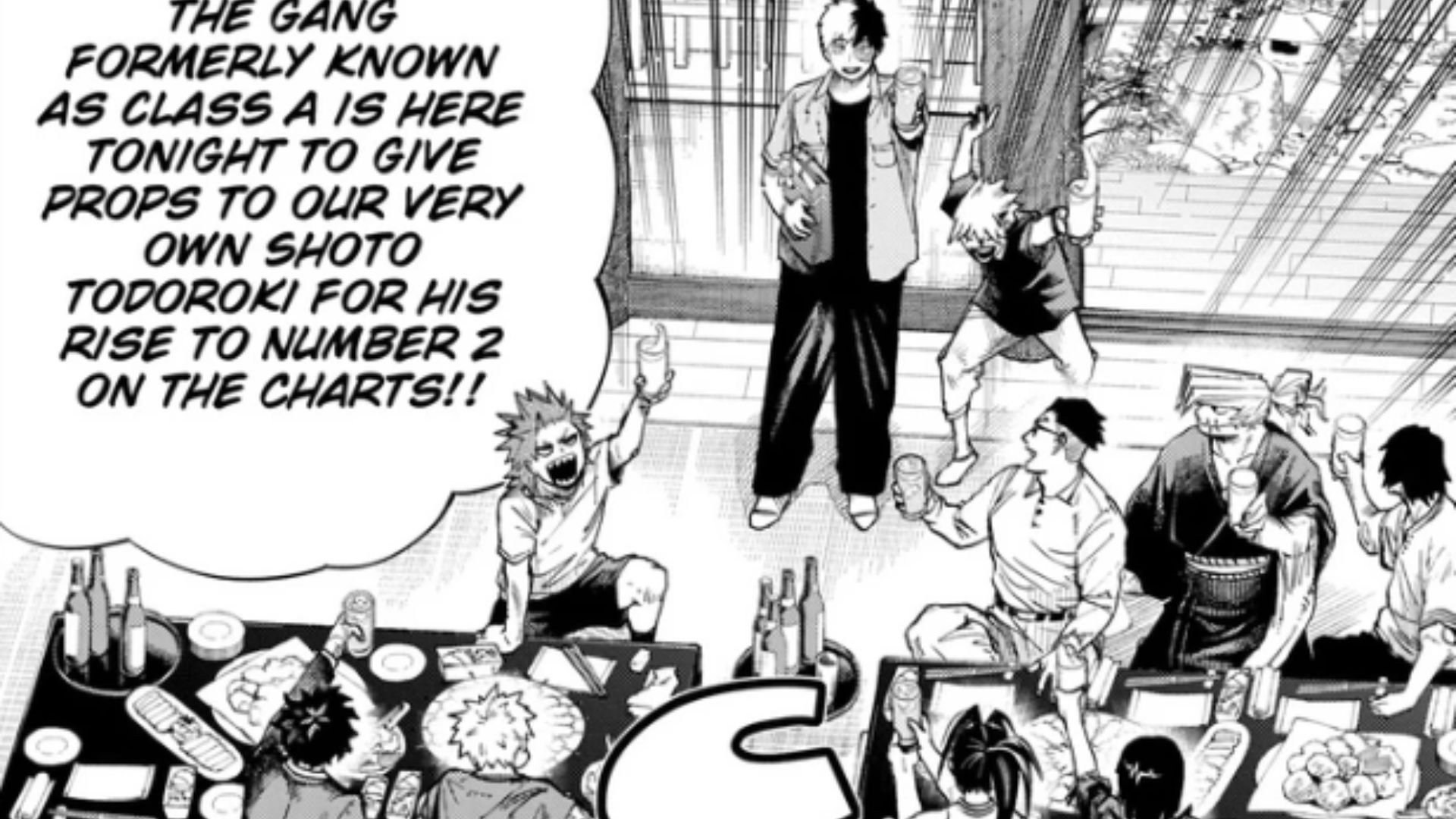 Class A&#039;s reunion (Image Source: VIZ)