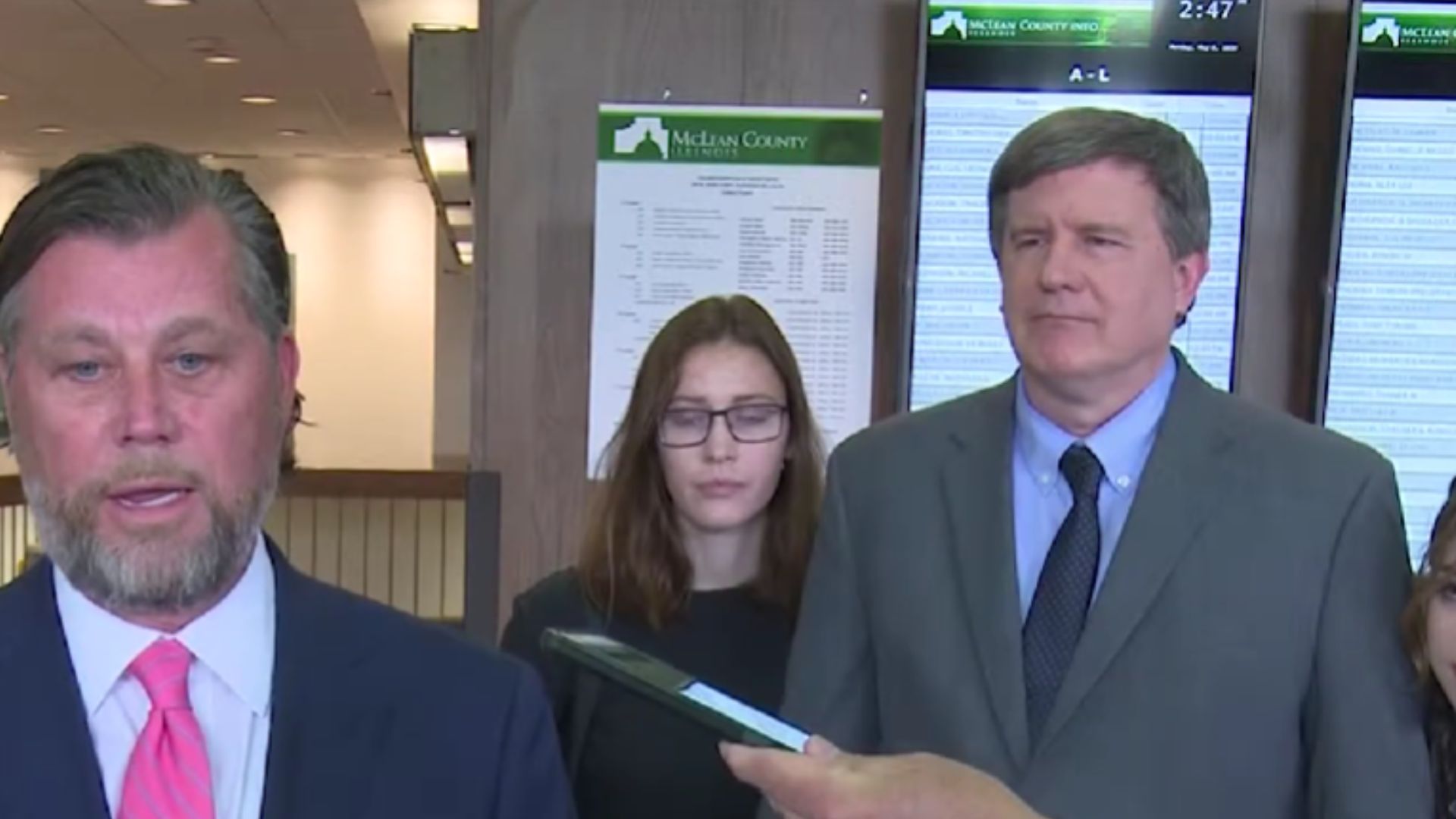 A still from the news (Image via youtube/@ WMBD News)